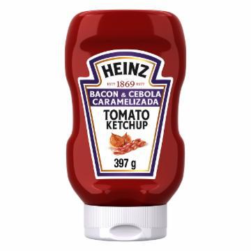 KETCHUP HEINZ BACON E CEBOLA 397G