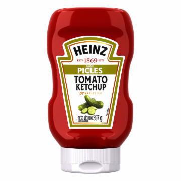 KETCHUP HEINZ PICLES 397G