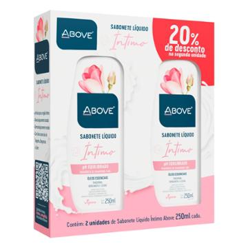 KIT 2 SABONETE ABOVE INTIMUS 200ML 