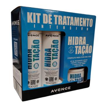 KIT AVENCE HAIR HIDRATACAO SHAMPOO+COND 280G MASCARA 240G