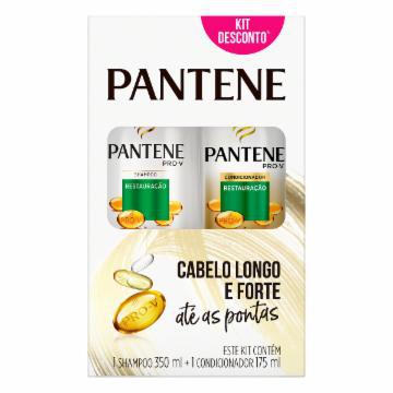 KIT PANTENE RESTAURACAO SHAMPOO 350ML + CONDICIONADOR 175ML
