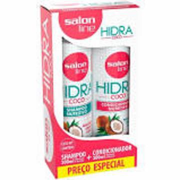 KIT SALON LINE SH/COND HIDRA COCO 300ML