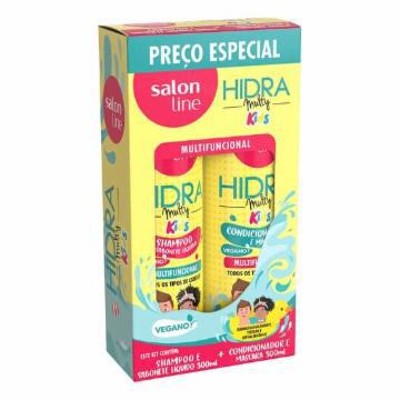 KIT SALON LINE SH/COND HIDRA KIDS 300ML