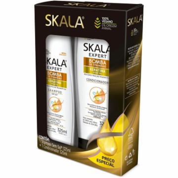 KIT SKALA SH+COND BOMBA KERATINA 325ML