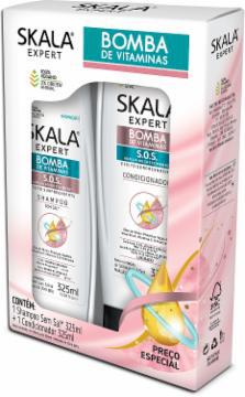 KIT SKALA SH+COND BOMBA VITAMINAS 325ML