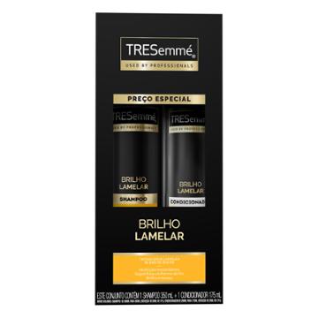 KIT TRESEMME BRILHO LAMEAR SH 350ML+COND 175ML 