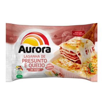 LASANHA AURORA PRESUNTO E QUEIJO 600G