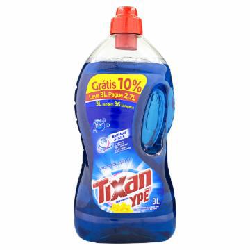 LAVA ROUPAS LIQUIDO TIXAN PRIMAVERA GRATIS 10% 3L