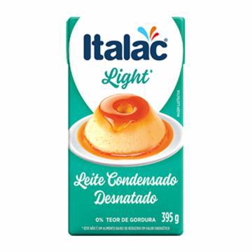 LEITE CONDENSADO ITALAC DESNATADO LIGHT CAIXA 395G
