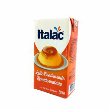 LEITE CONDENSADO ITALAC SEMI DESNATADO CAIXA 395G