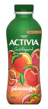 LEITE FERMENTADO DANONE ACTIVIA PESSEGO 800G
