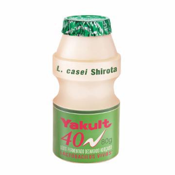 LEITE FERMENTADO YAKULT 40 DESNATADO 80G