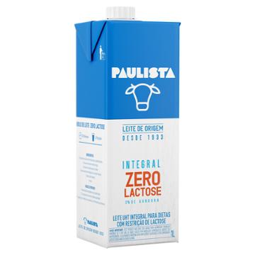 LEITE L VIDA PAULISTA INTEGRAL ZERO LACTOSE 1L