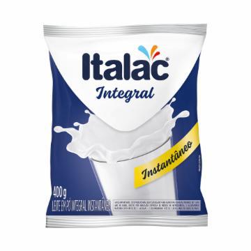 LEITE PO ITALAC INTEGRAL/INST PACOTE 400G