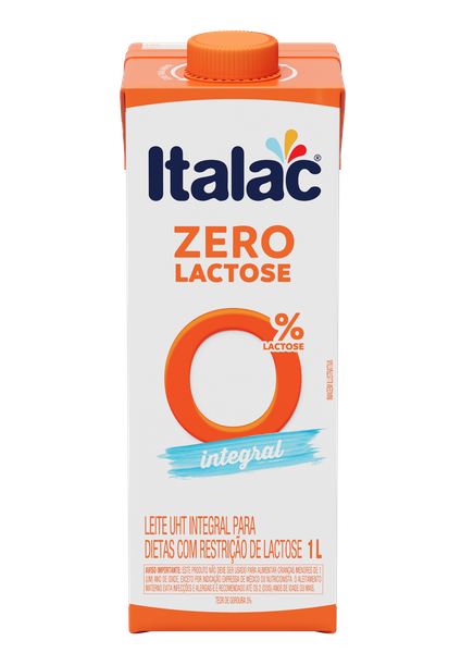 LEITE UHT ITALAC INT ZERO LACTOSE 1L