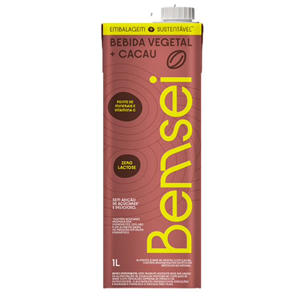 LEITE VEGETAL BEMSEI CACAU 1L