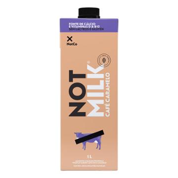 LEITE VEGETAL NOT MILK CAFE CARAMELO 1L 