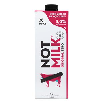 LEITE VEGETAL NOT MILK ORIGIINAL ZERO ACUCAR 1L 