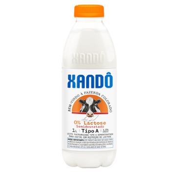 LEITE XANDO SEMIDESNATADO ZERO LACTOSE 1L