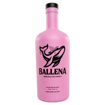 LICOR BALLENA CREME MORANGO C/TEQUILA 750ML 