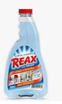 LIMPA VIDROS REAX ALCOOL REFIL 500ML
