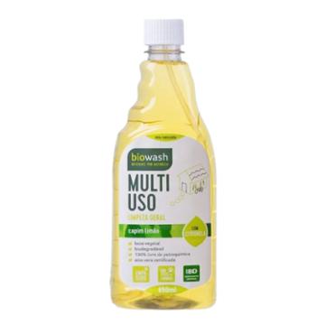 LIMPADOR BIOWASH MULTIUSO CAPIM LIMAO REFIL 650ML 