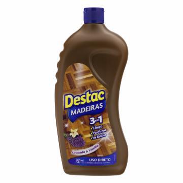 LIMPADOR PARA PISOS DE MADEIRA DESTAC LAVANDA & VANILLA FRASCO 750ML