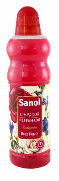 LIMPADOR PERFUMADO SANOL ROSE PETALS 500ML