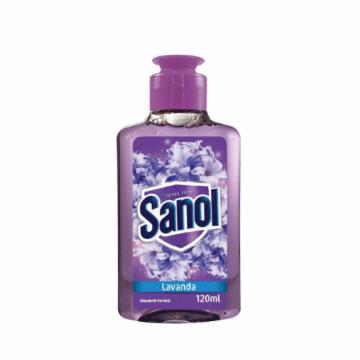 LIMPADOR PERFUMADOADOR SANOL LAVANDA 120ML
