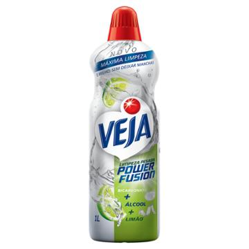 LIMPADOR VEJA LIMPEZA PESADA POWER FUSION LIMAO 1L