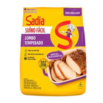 LOMBO SUINO SADIA TEMPERADO KG