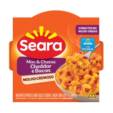 MAC CHEESE SEARA CHEDDAR E BACON 300G
