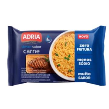 MACARRÃO INSTANTANEO ADRIA LAMEN CARNE 74G