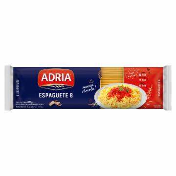 MACARRAO ADRIA COM SEMOLA ESPAGUETE 400G