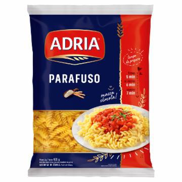 MACARRAO ADRIA COM SEMOLA PARAFUSO 400G