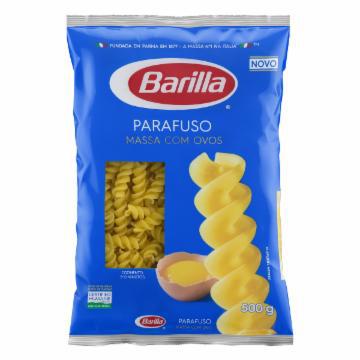 MACARRAO BARILLA COM OVOS PARAFUSO 500G