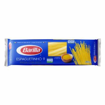 MACARRAO BARILLA ESPAGUETINHO 9 500G