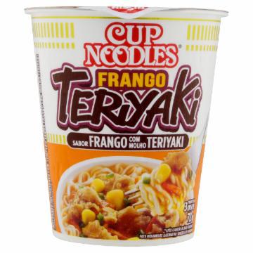 MACARRAO INSTANTANEO NISSIN CUP NOODLES FRANGO TERIYAKI 72G