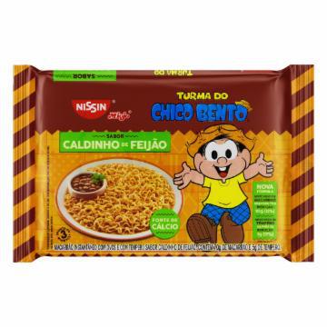 MACARRAO INSTANTANEO NISSIN LAMEN CALDINHO DE FEIJAO 75G