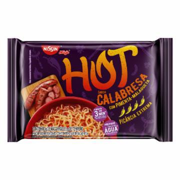 MACARRAO INSTANTANEO NISSIN LAMEN HOT CALABRESA 85G