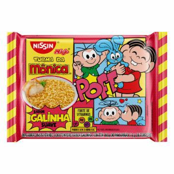 MACARRAO INSTANTANEO NISSIN LAMEN TURMA DA MONICA GALINHA 85G