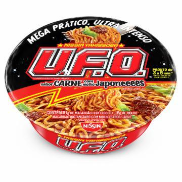 MACARRAO INSTANTANEO NISSIN UFO CARNE 97G
