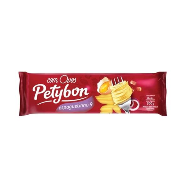MACARRAO PETYBON COM OVOS ESPAGUETE 9 500G