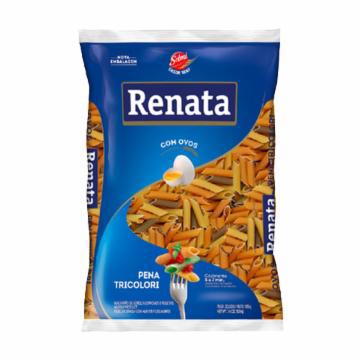 MACARRAO RENATA COM OVOS TRICOLORI PENA 500G