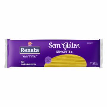 MACARRAO RENATA ESPAGUETE 8 SEM GLUTEN 500G