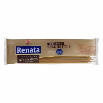MACARRAO RENATA INTEGRALE GRANO DURO ESPAGUETE 500G