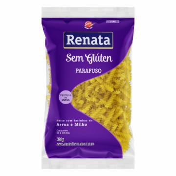 MACARRAO RENATA PARAFUSO SEM GLUTEN 500G