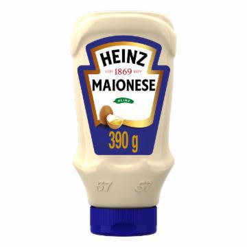 MAIONESE HEINZ TRADICIONAL TOP DOWN 390G
