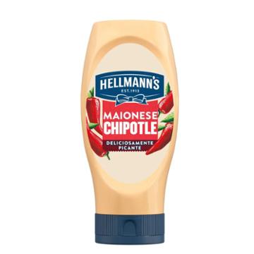 MAIONESE HELLMANNS CHIPOTLE SQUEEZE 335G