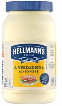 MAIONESE HELLMANNS TRADICIONAL 250G